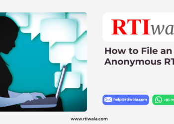 How to File an Anonymous RTI?