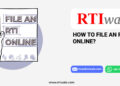 How to File an RTI Online?