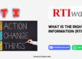 Right to Information (RTI) Act?