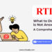 RTI Application not answered
