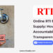 RTI for Water Supply