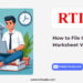 Online RTI for Marksheet Verification