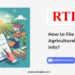 How to File RTI for Agricultural Subsidies Info