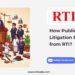 RTI on Public Interest Litigation