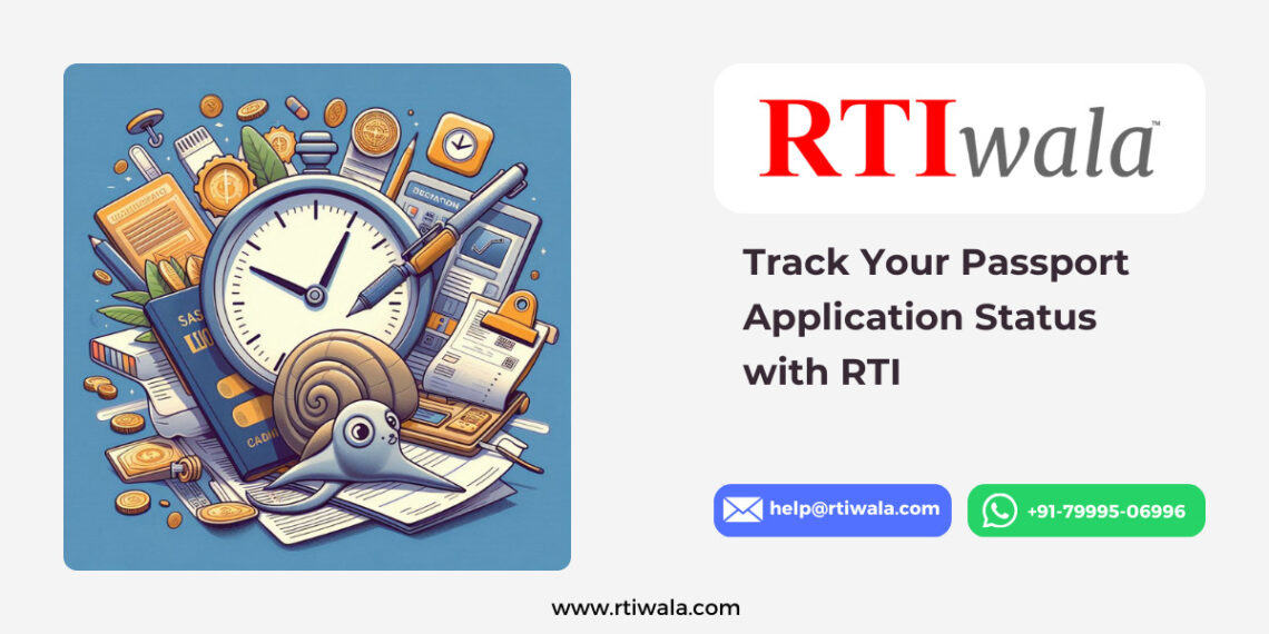 Passport application using Online RTI