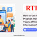 RTI for Pradhan Mantri awas yojana