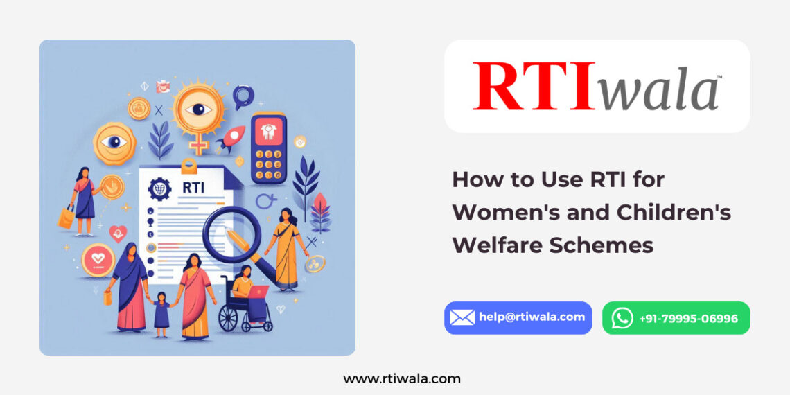 Women's and Children's Welfare Schemes