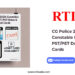 CG Police 2024 Constable Exam: PST/PET Dates & Admit Cards by RTIwala
