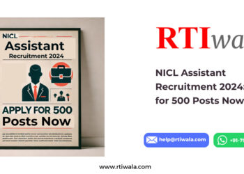 NICL Assistant Recruitment by RTIwala
