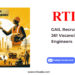 GAIL Recruitment 2024_ 261 Vacancies for Senior Engineers by RTIwala