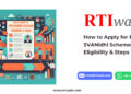 How to Apply for PM SVANidhi Scheme by RTIwala