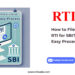How to File an Online RTI for SBI_ Learn the Easy Process by RTIwala