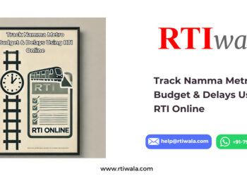Track Namma Metro Budget & Delays Using RTI Online by RTIwala