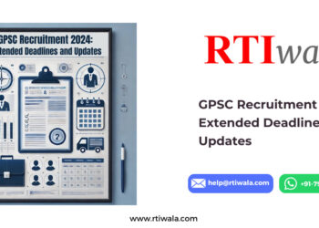 GPSC Recruitment 2024_ Extended Deadlines and Updates by RTIwala