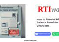 How to Resolve Minimum Balance Penalties with Online RTI