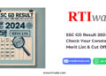SSC GD Result 2024 Check Your Constable Merit List & Cut Off by RTIwala