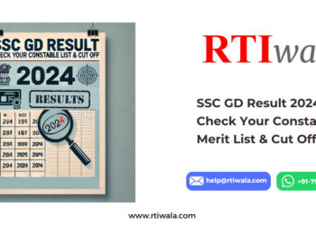 SSC GD Result 2024 Check Your Constable Merit List & Cut Off by RTIwala