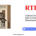 Cultural Heritage: RTI Role in Protecting Monuments by RTIwala