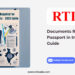 Documents Required for Passport in India - 2025 Guide by RTIwala