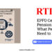 EPFO Centralized Pension System: What Pensioners Need to Know by RTIwala