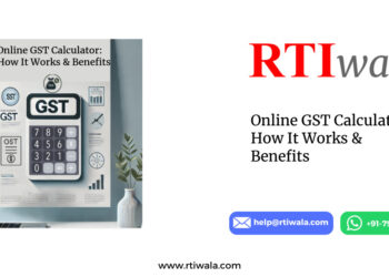 Online GST Calculator: How It Works & Benefits by RTIwala
