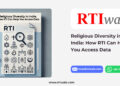 Religious Diversity in India How RTI Can Help You Access Data by RTIwala