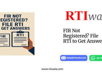 FIR Not Registered? File RTI to Get Answers