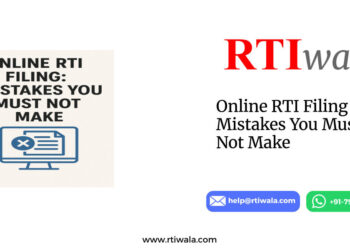 Online RTI Filing : Mistakes You Must Not Make by RTIwala