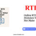 Online RTI Filing : Mistakes You Must Not Make by RTIwala