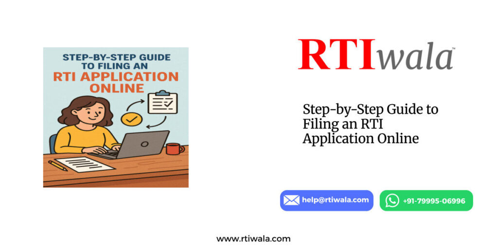 Step-by-Step Guide to Filing an RTI Application Online by RTIwala