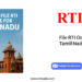 File RTI Online for Tamil Nadu by RTIwala team