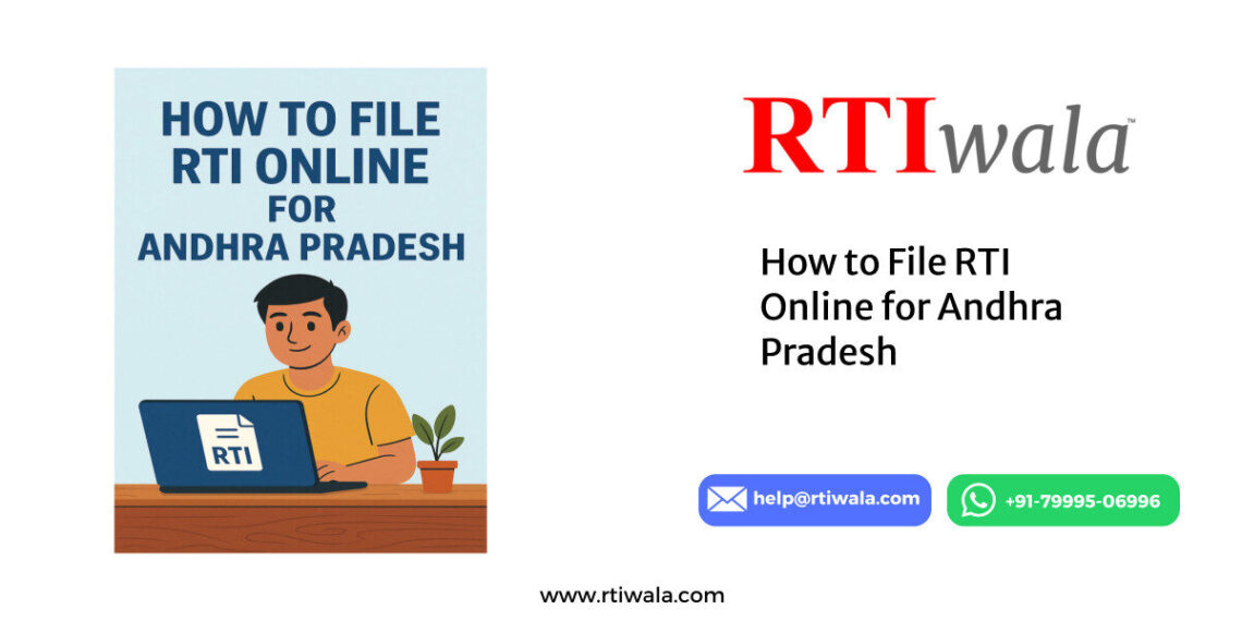 How to File RTI Online for Andhra Pradesh by RTIwala team