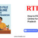 How to File RTI Online for Andhra Pradesh by RTIwala team