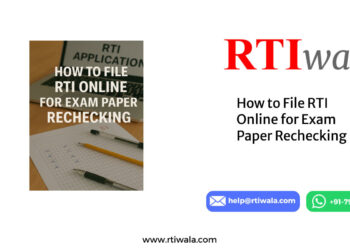 How to File RTI Online for Exam Paper Rechecking by RTIwala Team