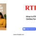 How to File RTI Online for Kerala by RTIwala team
