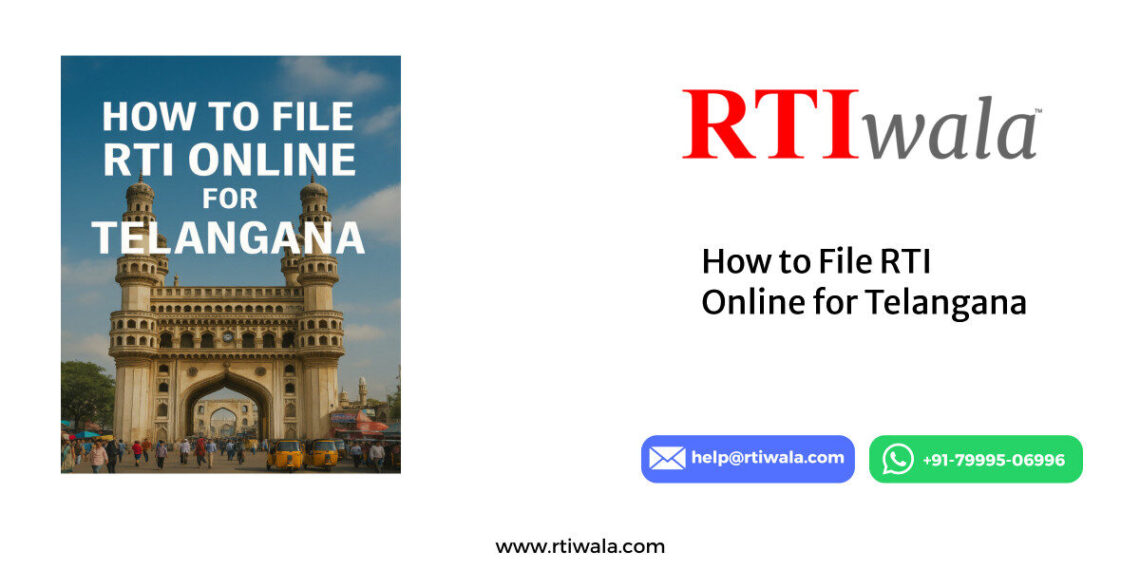 How to File RTI Online for Telangana by RTIwala team