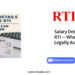 Salary Details Under RTI – What You Can Legally Ask (2025) by RTIwala