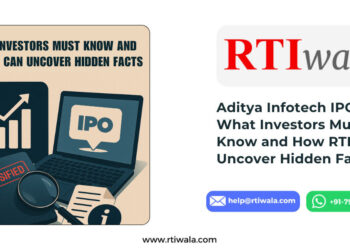 Aditya Infotech IPO: File Online RTI to Expose Financial Risks and Hidden Red Flags