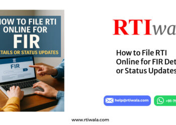 How to File RTI Online for FIR Details or Status Updates by RTIwala team