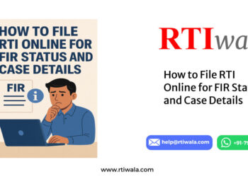 How to File RTI Online for FIR Status and Case Details by RTIwala team