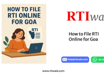 How to File RTI Online for Goa by RTIwala team