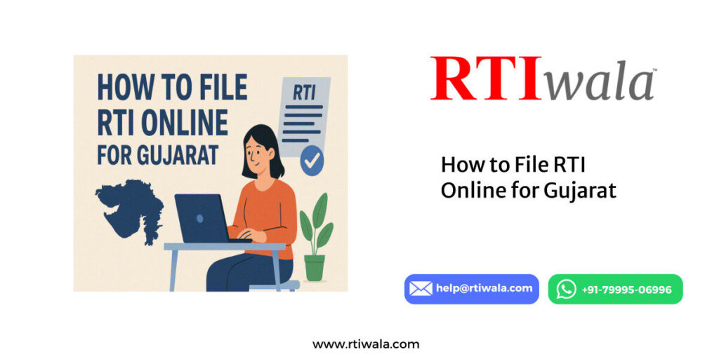 How to File RTI Online for Gujarat by RTIwala team