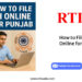 How to File RTI Online for Punjab by RTIwala team