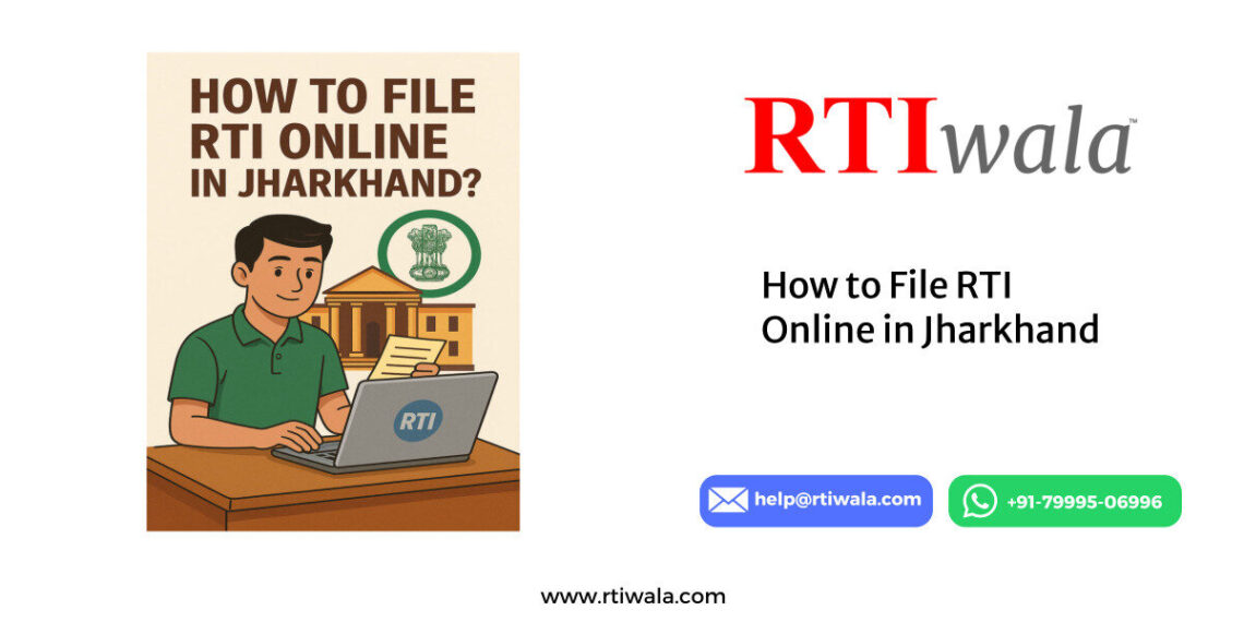How to File RTI Online in Jharkhand by RTIwala team