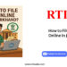 How to File RTI Online in Jharkhand by RTIwala team