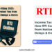Income Tax E-Filing 2025: How RTI Can Protect You from Notices, Refund Delays & Errors