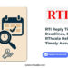 RTI Reply Time in India: Deadlines, Delays & How RTIwala Helps You Get Timely Answers