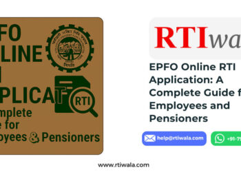 EPFO Online RTI Application