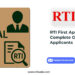 RTI First Appeal