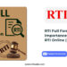RTI Full Form